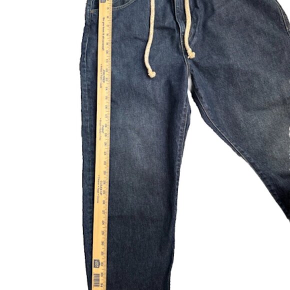 Levi's Women Made and Crafted Barrel Crop Relaxed Fit Ankle length NWT Size 31 - Picture 12 of 14